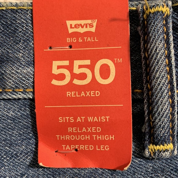 Levi Strauss & Co. 550 Relaxed Jeans / NWT Big & Tall “HOT PICK “!!!!! - Picture 11 of 11
